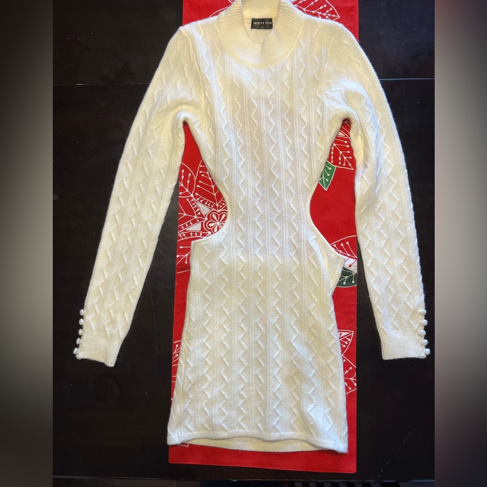 White Fox Boutique sweater dress (Break the Rules)